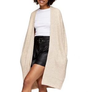TOP SHOP Beige Cardigan